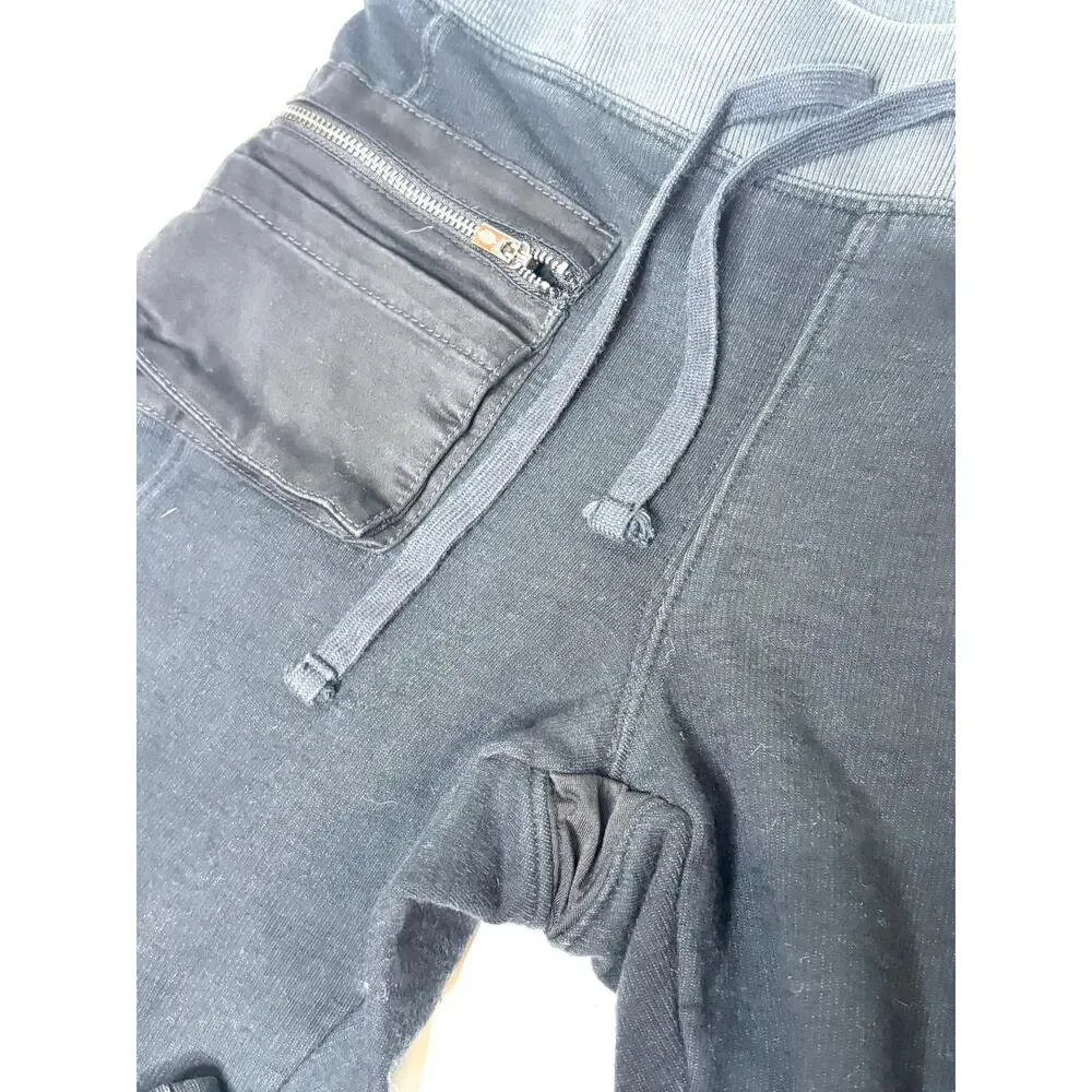 Free People Movement Black Utility Cropped Trail Leggings High Waist S